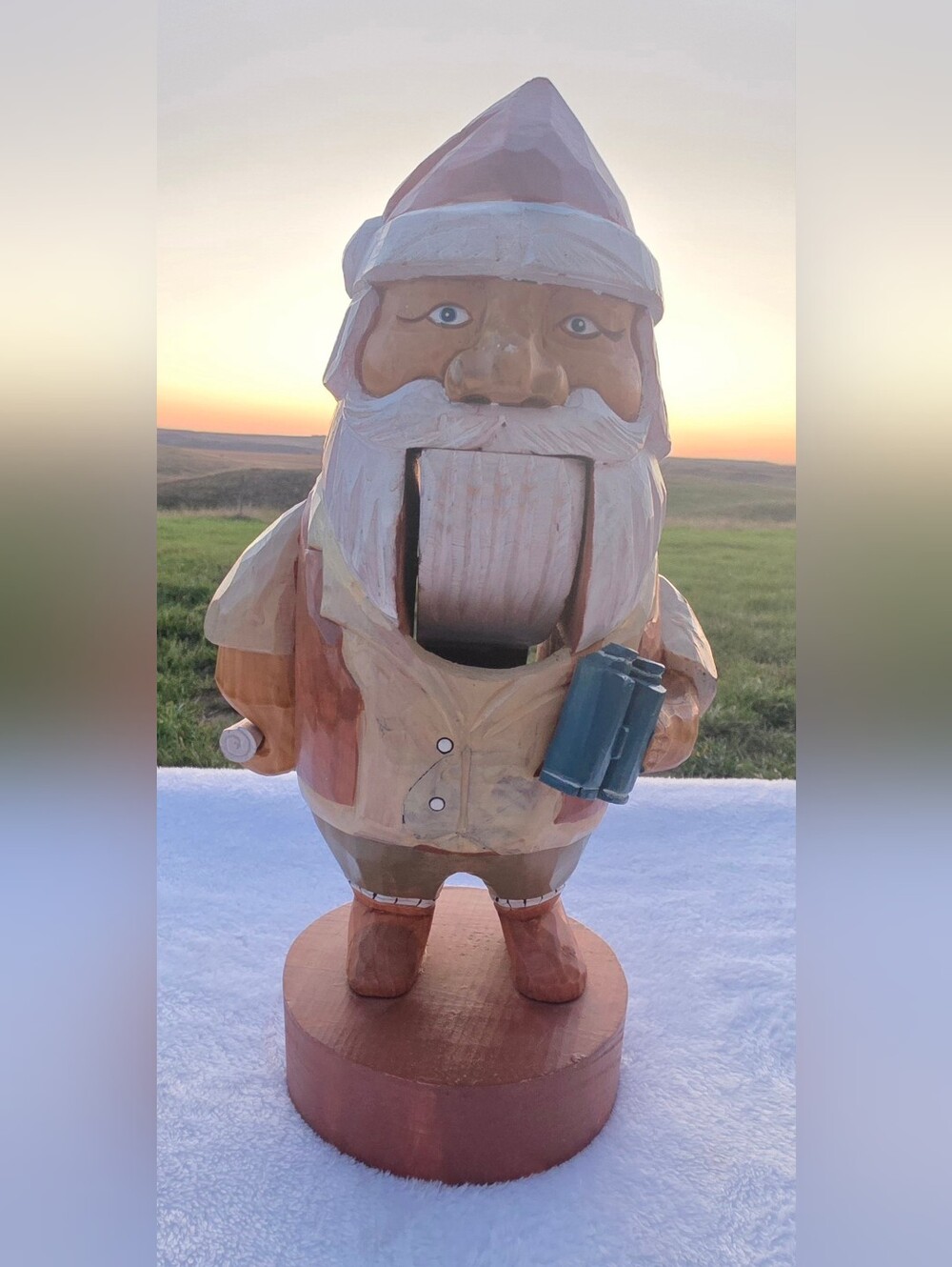 Marshall Field’s Wooden Santa Nutcracker – 14”